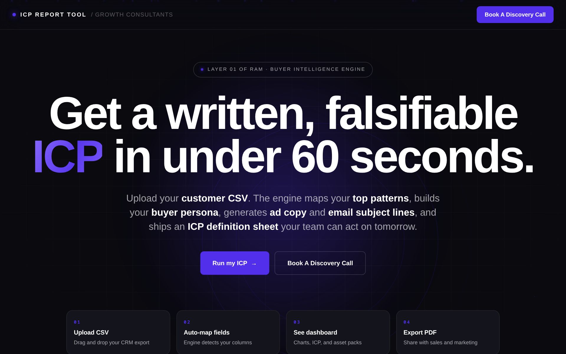ICP Report Tool